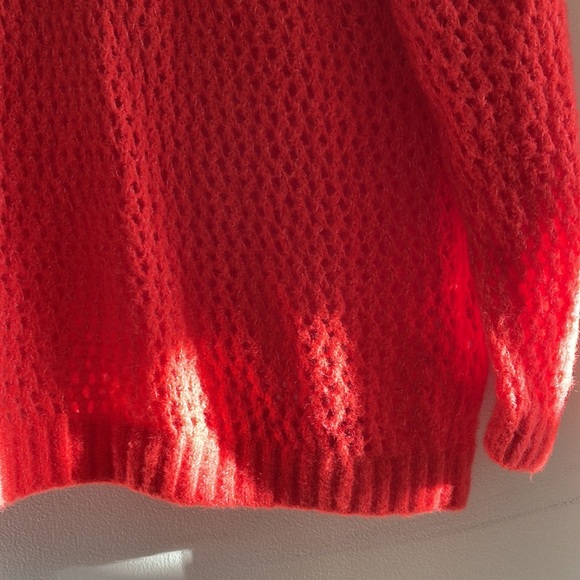 NWOT Babaton wool fishnet sweater - Picture 3 of 6